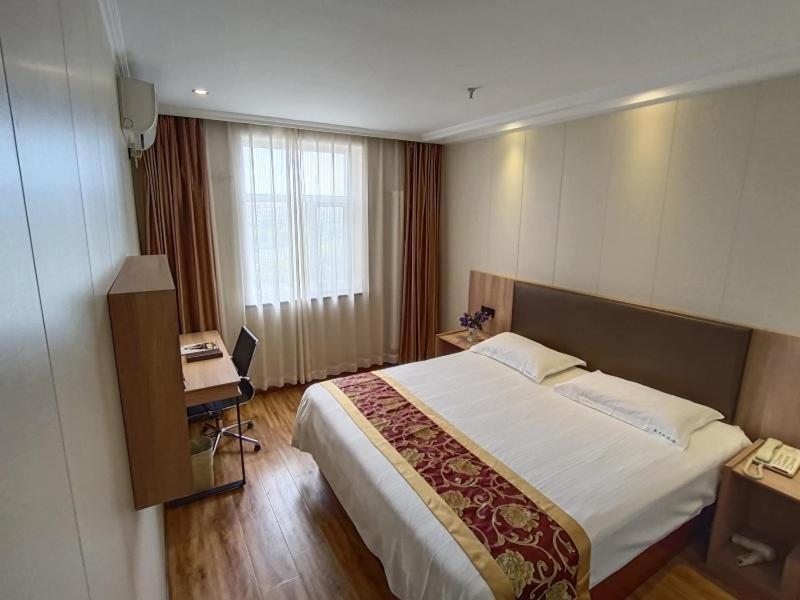 Greentree Inn Beijing Fangshan Liangxiang Suzhuang Express Hotel Luaran gambar