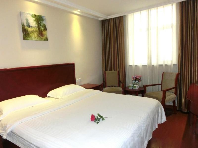 Greentree Inn Beijing Fangshan Liangxiang Suzhuang Express Hotel Luaran gambar