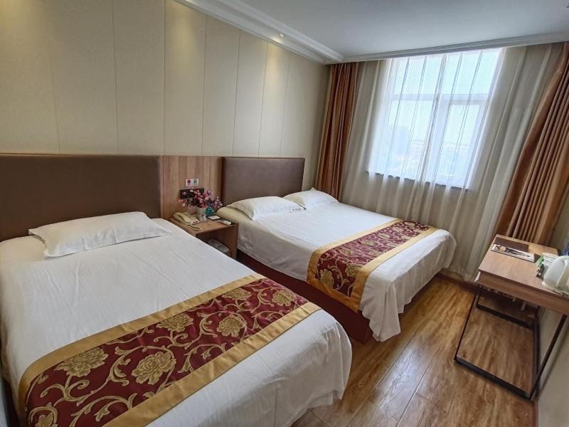 Greentree Inn Beijing Fangshan Liangxiang Suzhuang Express Hotel Luaran gambar
