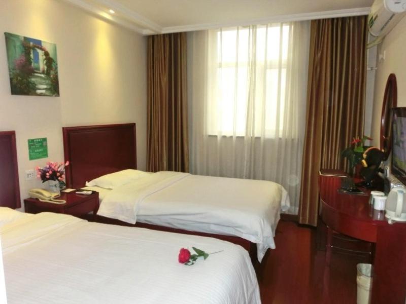 Greentree Inn Beijing Fangshan Liangxiang Suzhuang Express Hotel Luaran gambar