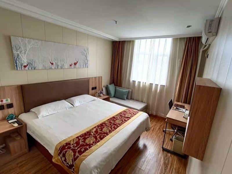 Greentree Inn Beijing Fangshan Liangxiang Suzhuang Express Hotel Luaran gambar