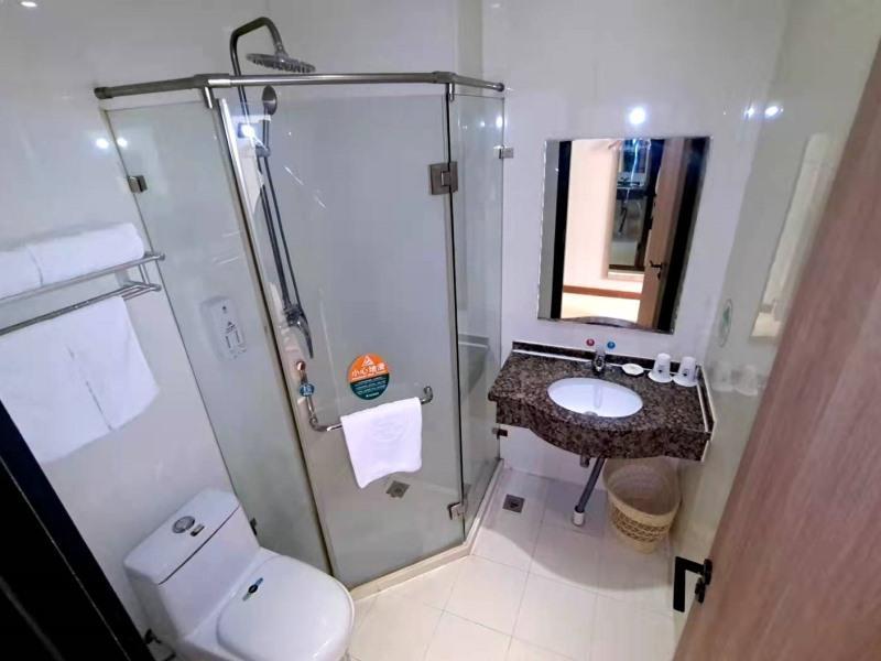 Greentree Inn Beijing Fangshan Liangxiang Suzhuang Express Hotel Luaran gambar