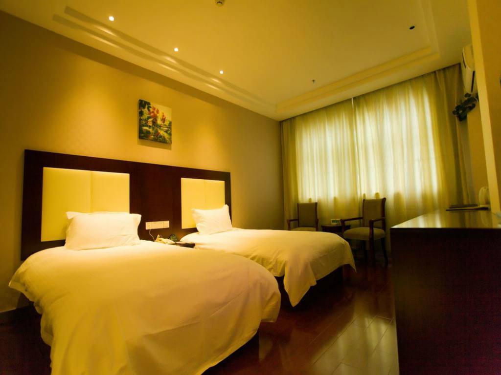 Greentree Inn Beijing Fangshan Liangxiang Suzhuang Express Hotel Luaran gambar