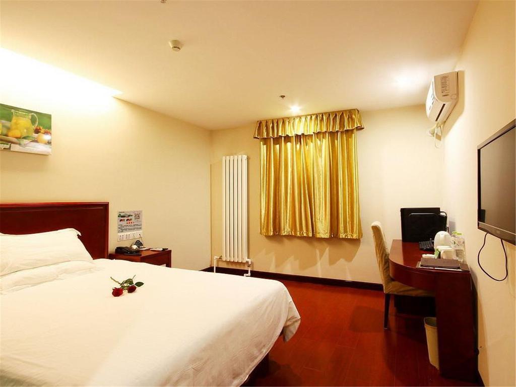Greentree Inn Beijing Fangshan Liangxiang Suzhuang Express Hotel Luaran gambar