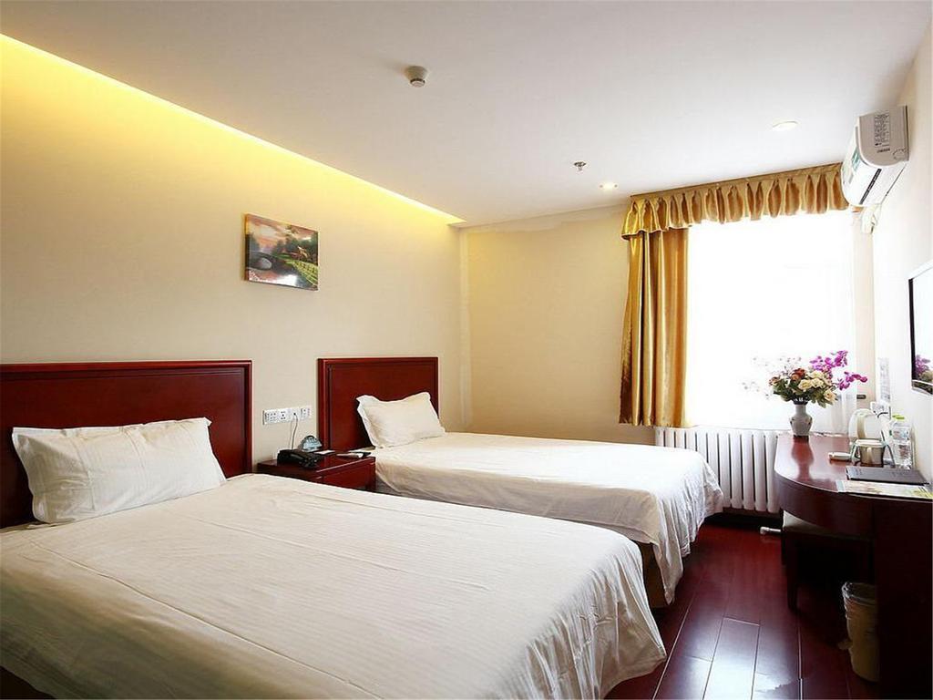 Greentree Inn Beijing Fangshan Liangxiang Suzhuang Express Hotel Luaran gambar